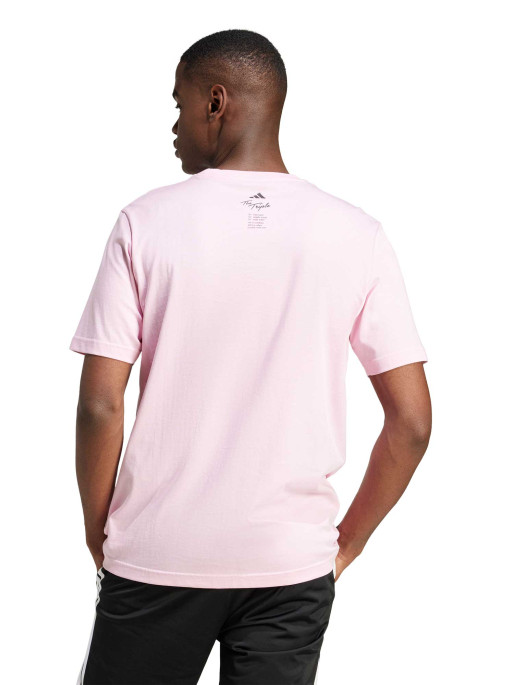 ADIDAS SPORTSWEAR Tricou Lounge Drink Graphic