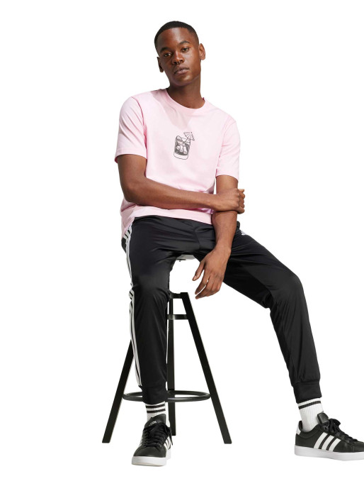 ADIDAS SPORTSWEAR Tricou Lounge Drink Graphic