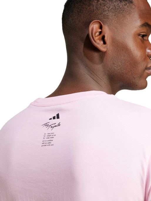 ADIDAS SPORTSWEAR Tricou Lounge Drink Graphic