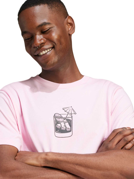 ADIDAS SPORTSWEAR Tricou Lounge Drink Graphic