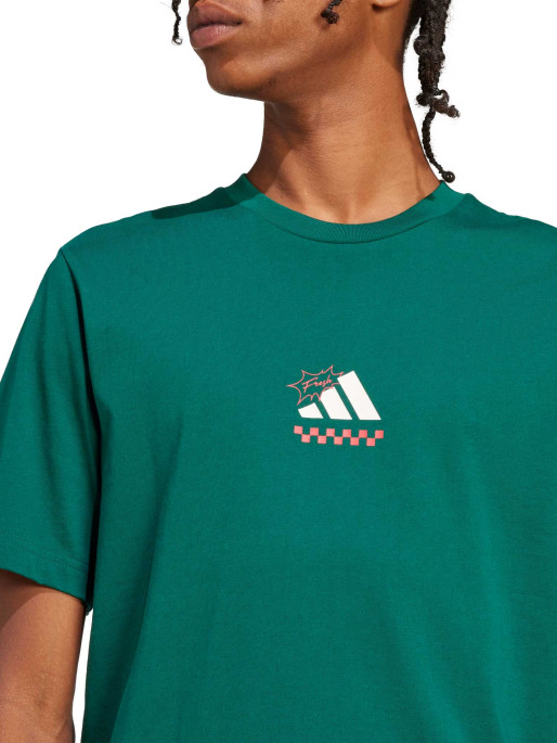 ADIDAS SPORTSWEAR Tricou Lounge Pizza Graphic
