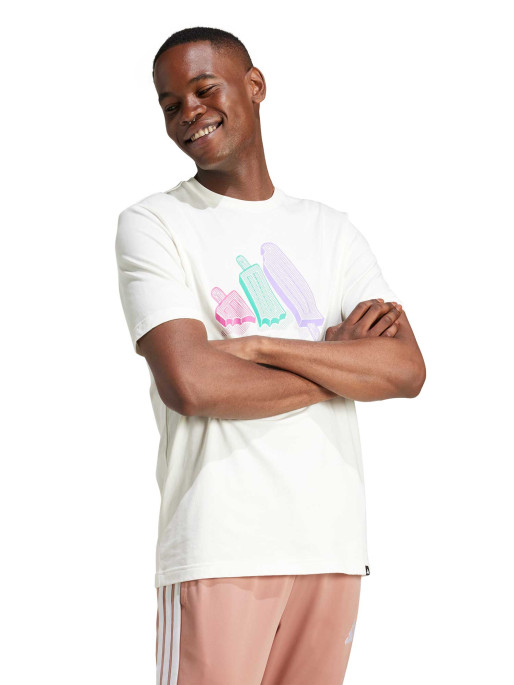 ADIDAS SPORTSWEAR Lounge Ice Graphic T-Shirt