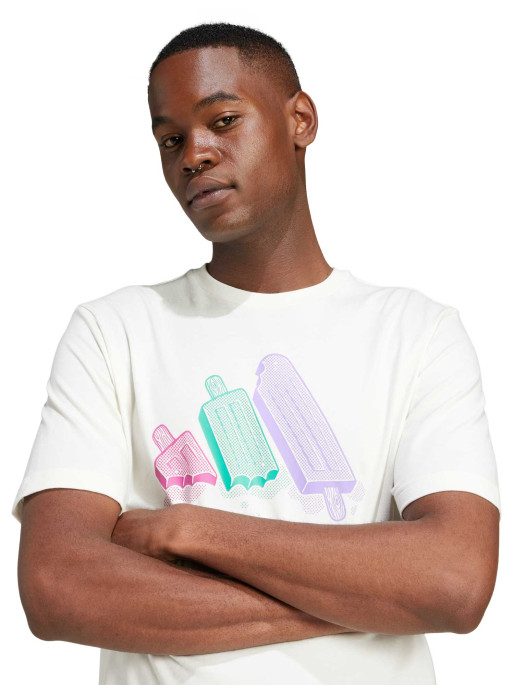 ADIDAS SPORTSWEAR Lounge Ice Graphic T-Shirt