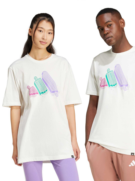ADIDAS SPORTSWEAR Lounge Ice Graphic T-Shirt