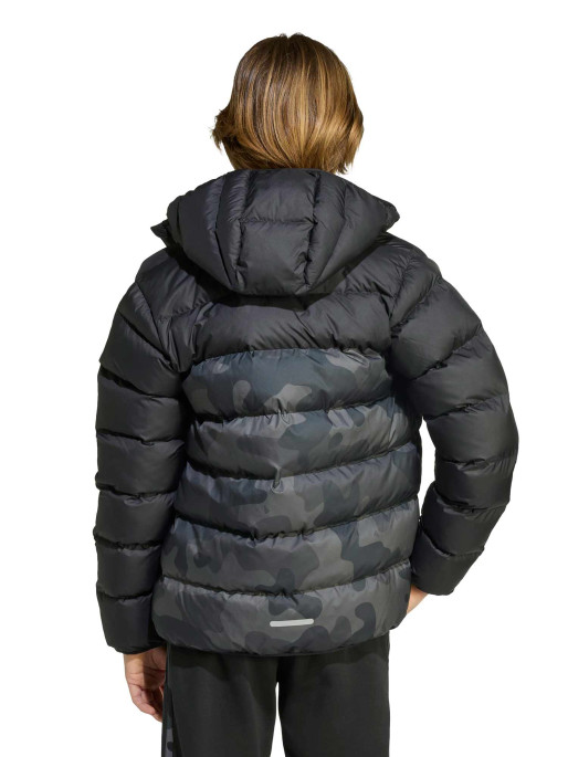 ADIDAS SPORTSWEAR Synthetic Down Allover-Print Jacket Kids