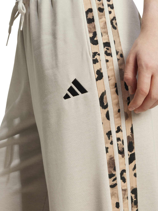 ADIDAS SPORTSWEAR Pants Animal Print 3-Stripes Open Hem
