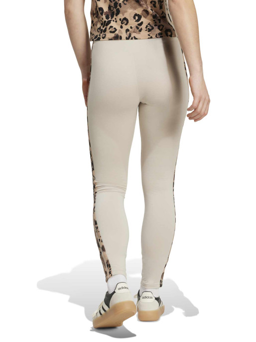 ADIDAS SPORTSWEAR Animal Print 3-Stripes High Rise Leggings