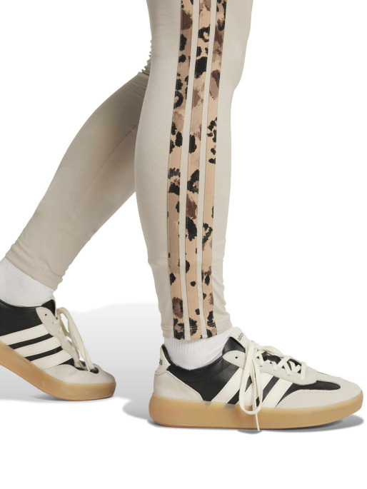 ADIDAS SPORTSWEAR Animal Print 3-Stripes High Rise Leggings
