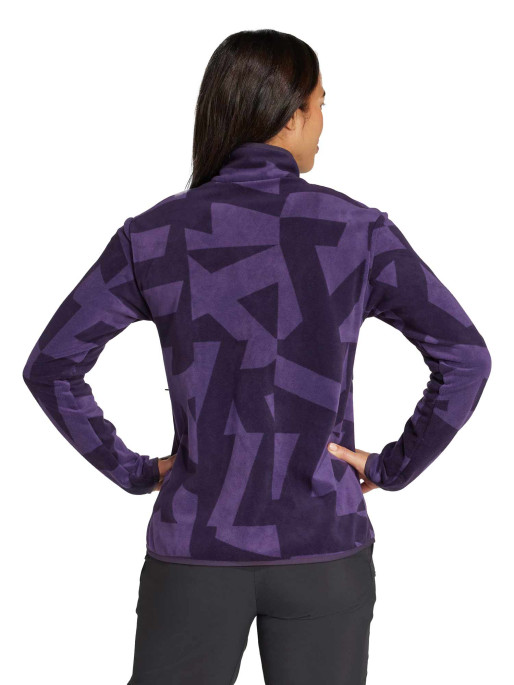 ADIDAS PERFORMANCE Ζακέτα Multi Printed Full-Zip Fleece Jacket