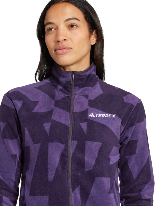ADIDAS PERFORMANCE Ζακέτα Multi Printed Full-Zip Fleece Jacket