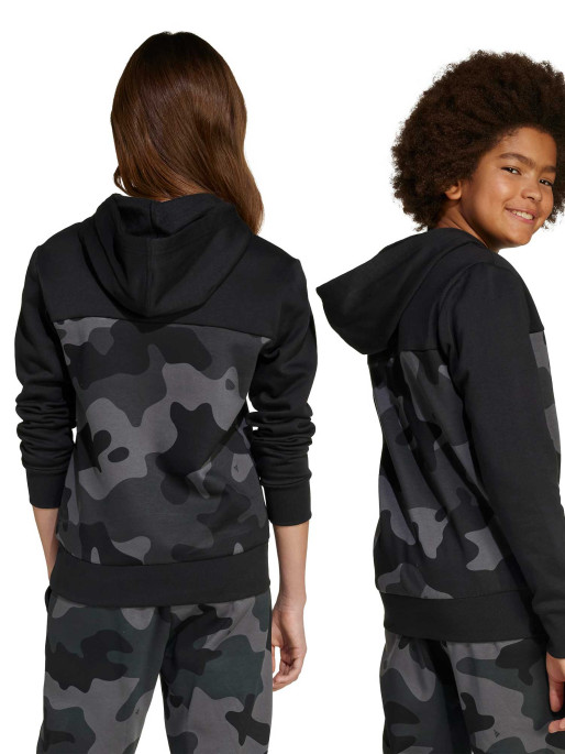 ADIDAS SPORTSWEAR Суитшърт Seasonal Essentials Camo Fleece Kids
