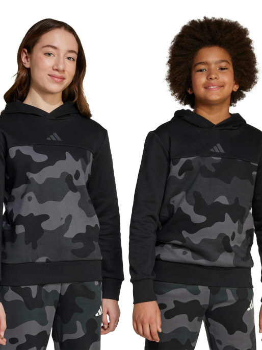ADIDAS SPORTSWEAR Суитшърт Seasonal Essentials Camo Fleece Kids