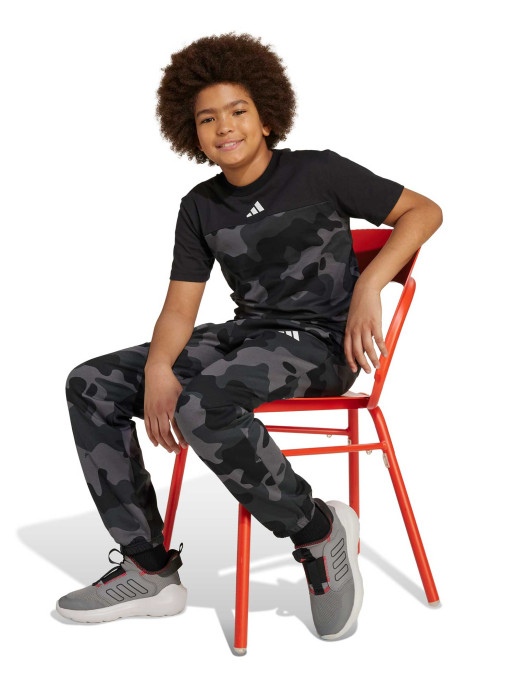 ADIDAS SPORTSWEAR Seasonal Essentials Camo Fleece Pants
