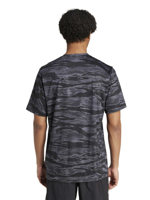 ADIDAS PERFORMANCE Tricou Train Essentials Camo Aop