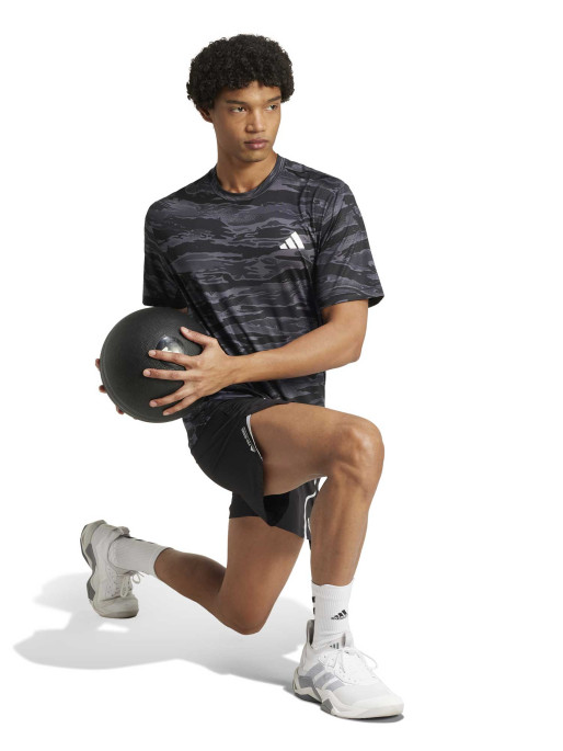 ADIDAS PERFORMANCE Tricou Train Essentials Camo Aop