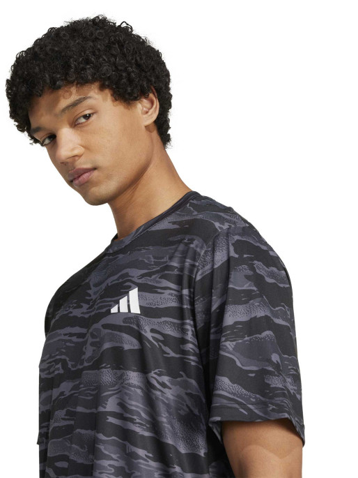 ADIDAS PERFORMANCE Tricou Train Essentials Camo Aop