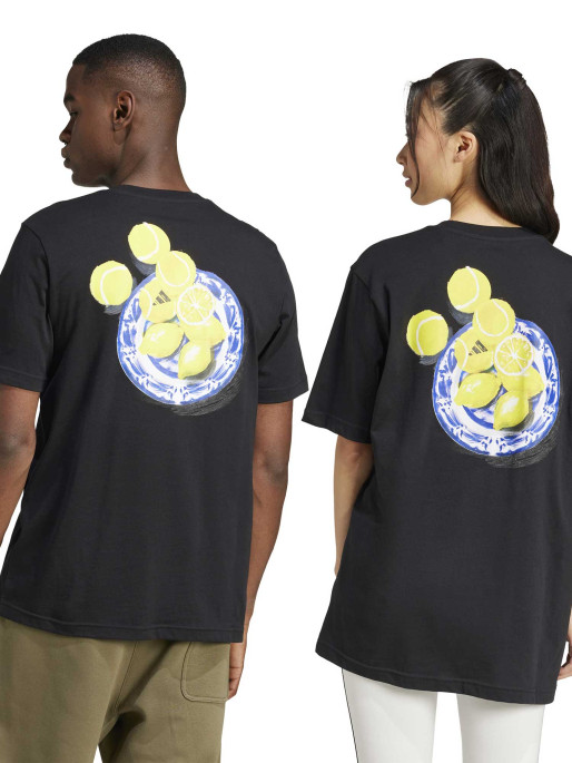 ADIDAS SPORTSWEAR Lounge Still Life Lemons Graphic T-Shirt