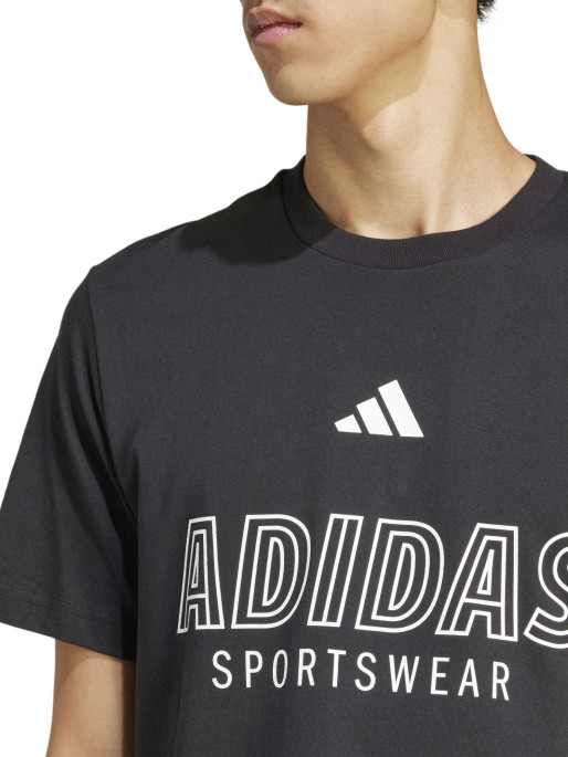 ADIDAS SPORTSWEAR House of Tiro Linear Graphic T-Shirt