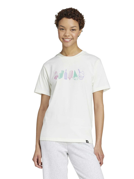 ADIDAS SPORTSWEAR Tricou Lounge Food Graphic