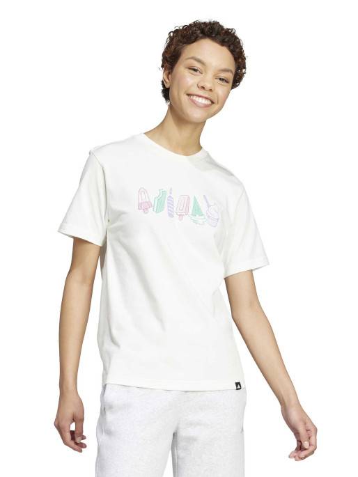 ADIDAS SPORTSWEAR Tricou Lounge Food Graphic