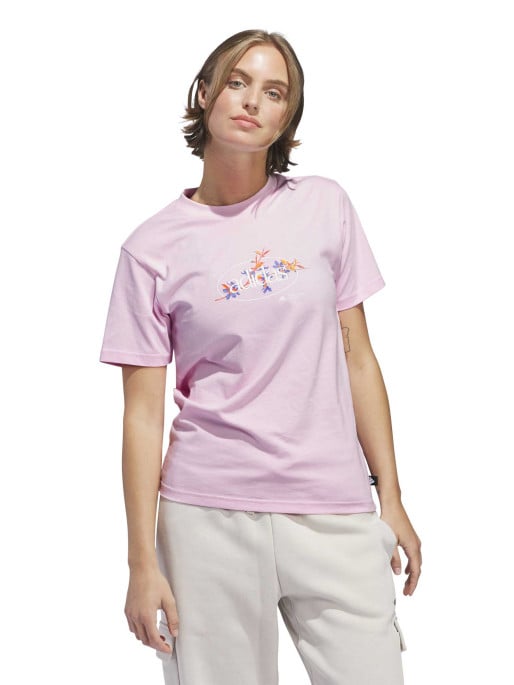 ADIDAS SPORTSWEAR Elements Radiate Floral Graphic T-Shirt