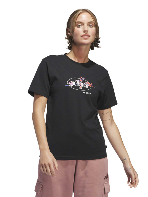 ADIDAS SPORTSWEAR Elements Radiate Floral Graphic T-Shirt