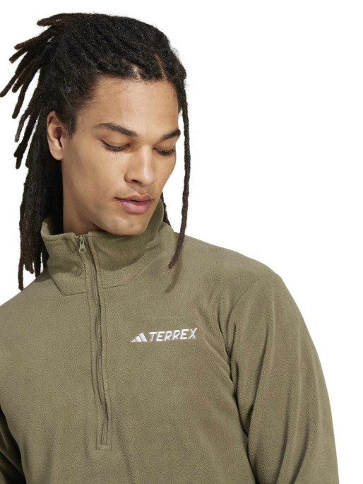 ADIDAS PERFORMANCE Αθλητική Μπλούζα Multi Essentials 1/2 Zip Fleece Jacket