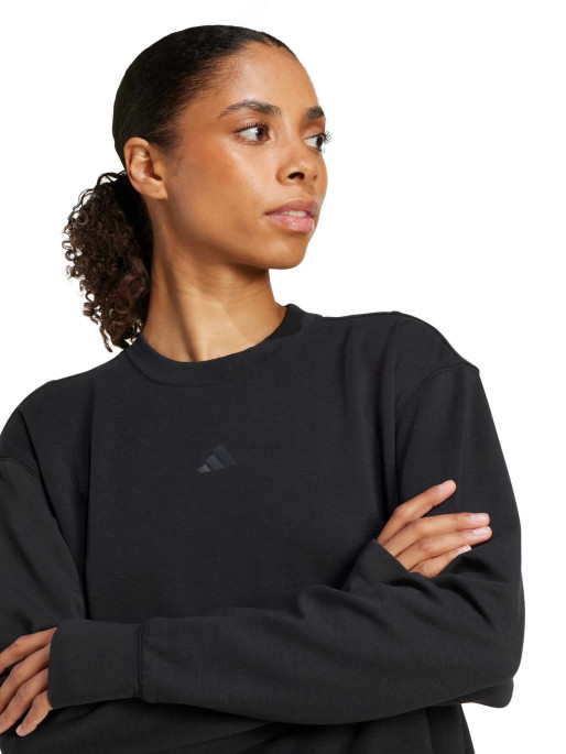 ADIDAS PERFORMANCE Designed-for-Training Warm-Up Crewneck Sweatshirt