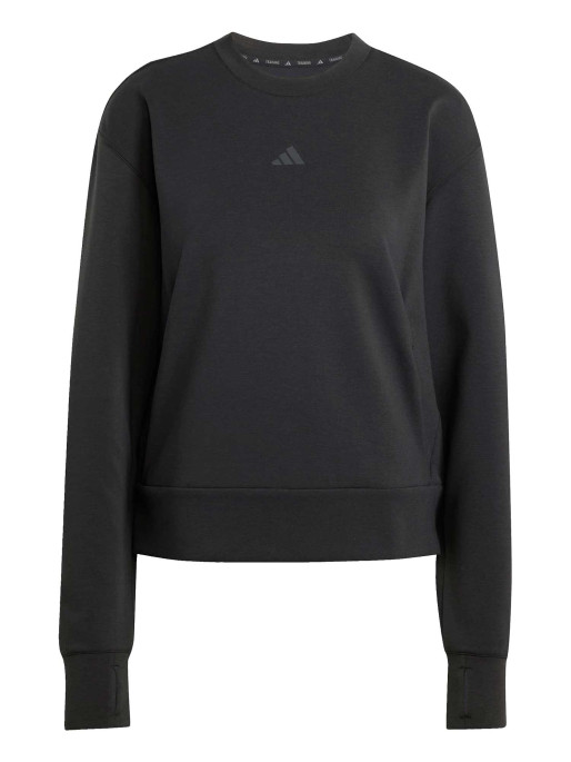 ADIDAS PERFORMANCE Designed-for-Training Warm-Up Crewneck Sweatshirt