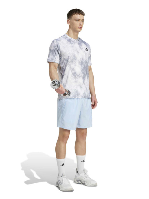 ADIDAS PERFORMANCE Κοντομάνικη Μπλούζα Train Essentials Seasonal All Over Print