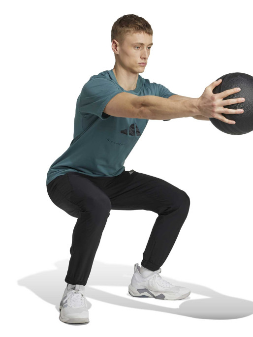 ADIDAS PERFORMANCE T-shirt Climacool Training Camo Logo Graphic