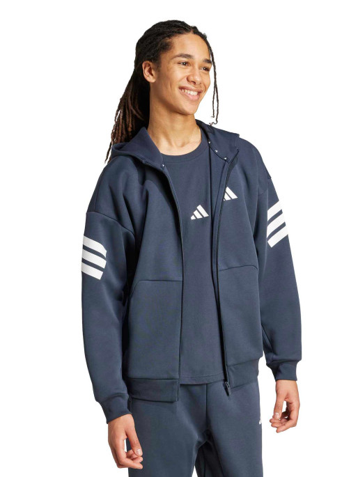 ADIDAS SPORTSWEAR Αθλητική Ζακέτα Future Icons 3-Stripes Full-Zip Hoodie