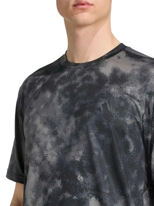 ADIDAS PERFORMANCE Κοντομάνικη Μπλούζα Train Essentials Seasonal All Over Print