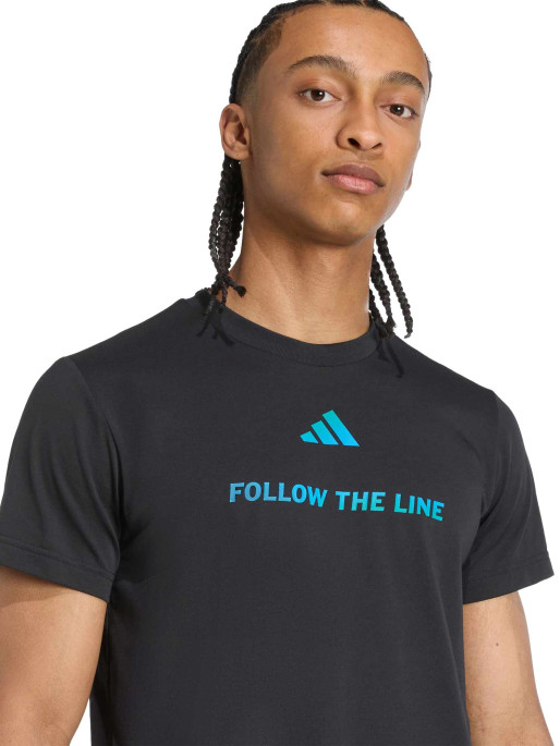ADIDAS PERFORMANCE Tricou Follow the Line