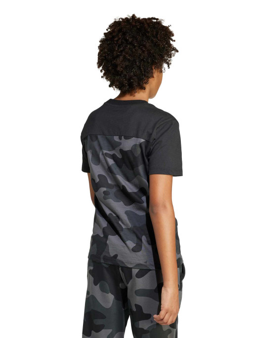 ADIDAS SPORTSWEAR Тениска Seasonal Essentials Camo Cotton Kids