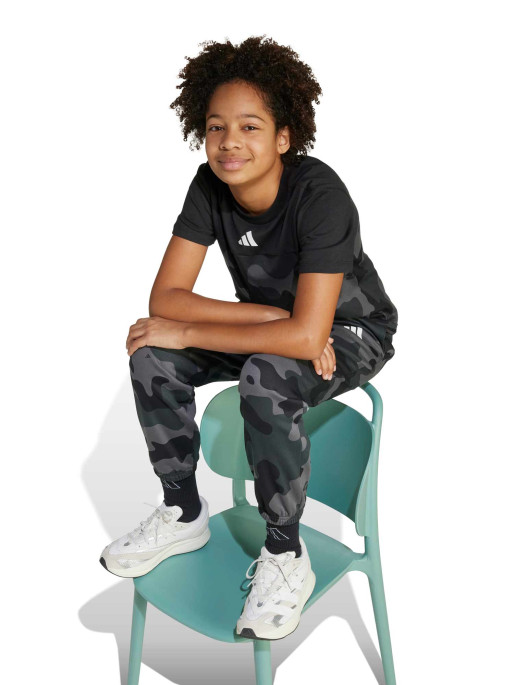 ADIDAS SPORTSWEAR Тениска Seasonal Essentials Camo Cotton Kids