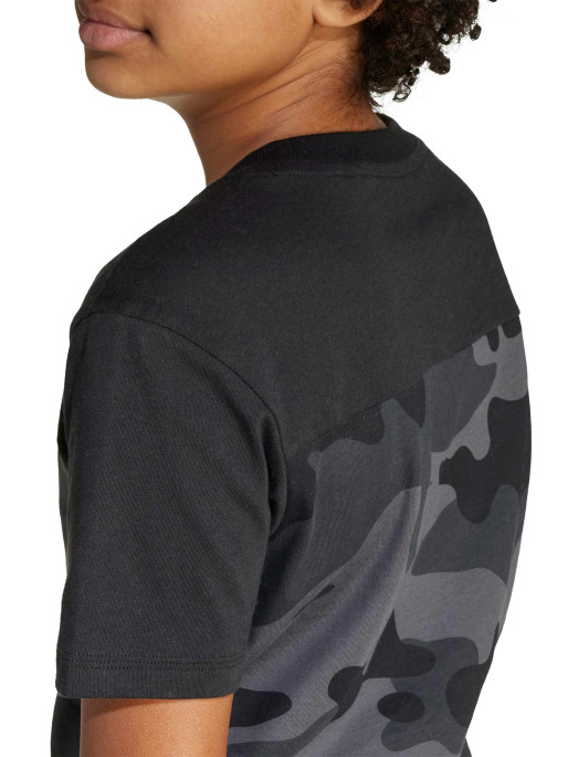 ADIDAS SPORTSWEAR Тениска Seasonal Essentials Camo Cotton Kids
