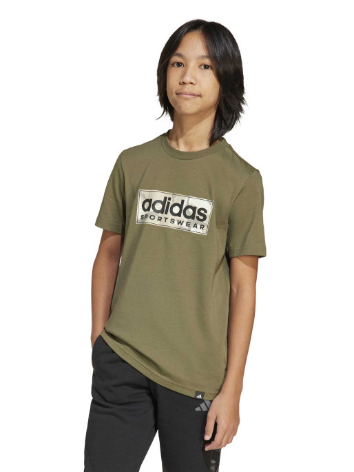 ADIDAS SPORTSWEAR Tricou Camo Linear Graphic Kids