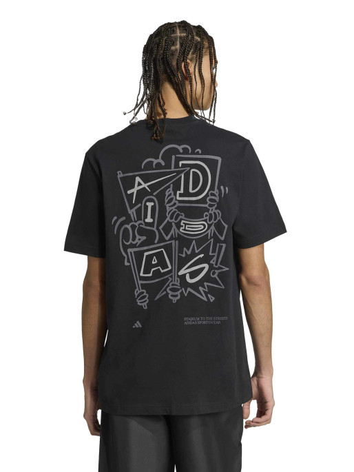ADIDAS SPORTSWEAR Tricou Stadium Crowd Loose Graphic
