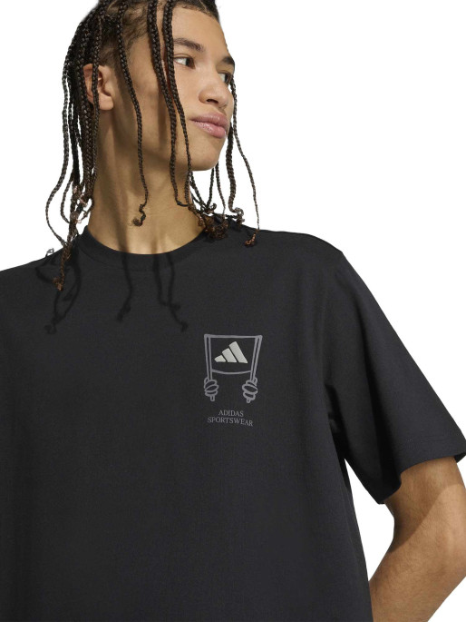 ADIDAS SPORTSWEAR Tricou Stadium Crowd Loose Graphic