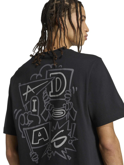 ADIDAS SPORTSWEAR Tricou Stadium Crowd Loose Graphic