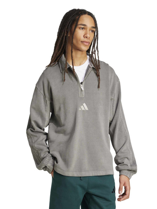 ADIDAS SPORTSWEAR Μακρυμάνικη Μπλούζα All SZN French Terry Washed Half-Zip