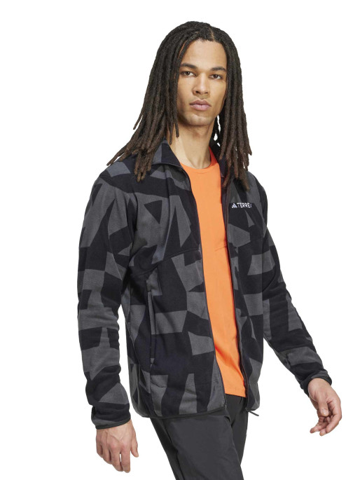 ADIDAS PERFORMANCE Ζακέτα Terrex Multi Printed Full-Zip Fleece Jacket