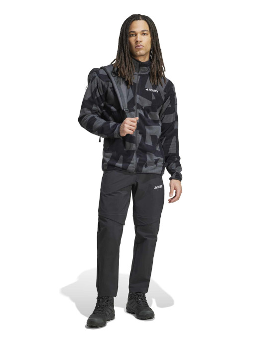 ADIDAS PERFORMANCE Ζακέτα Terrex Multi Printed Full-Zip Fleece Jacket