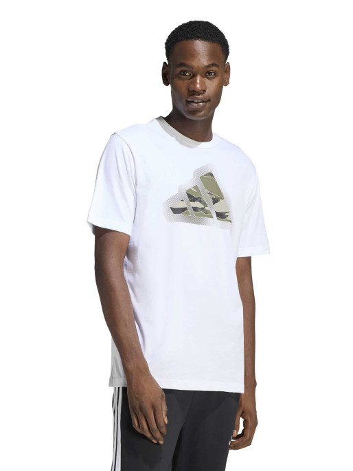 ADIDAS SPORTSWEAR Тениска CAMO MODERN LOGO GRAPHIC