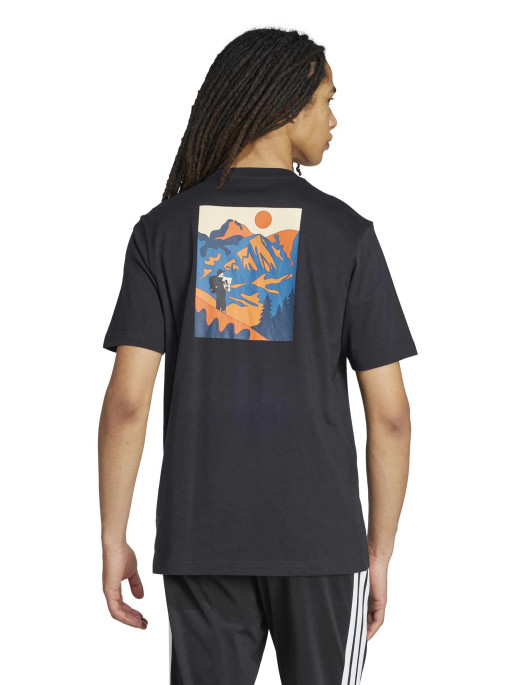 ADIDAS SPORTSWEAR Tricou Doodle Hunt Hike Graphic