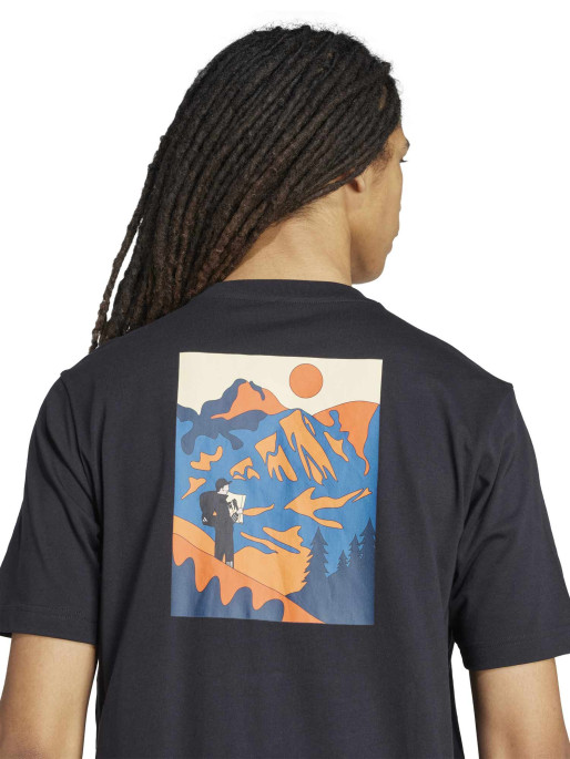 ADIDAS SPORTSWEAR Tricou Doodle Hunt Hike Graphic