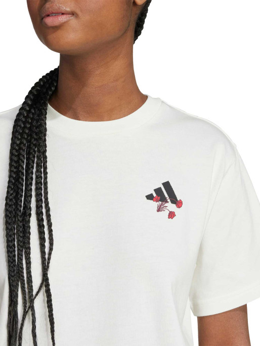 ADIDAS SPORTSWEAR Tricou Tiro Floral Graphic