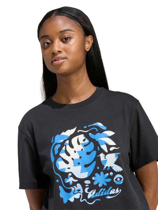 ADIDAS Тениска HOUSE OF TIRO COMMUNITY GRAPHIC