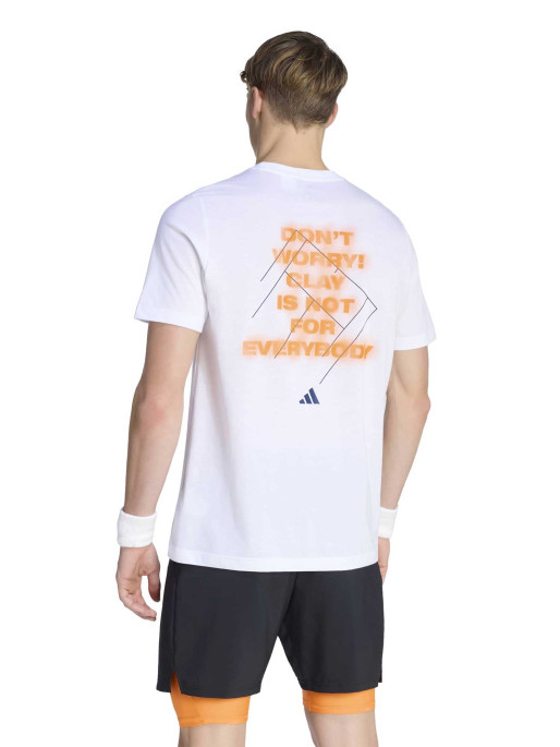 ADIDAS Тениска TENNIS CLAY IS NOT GRAPHIC